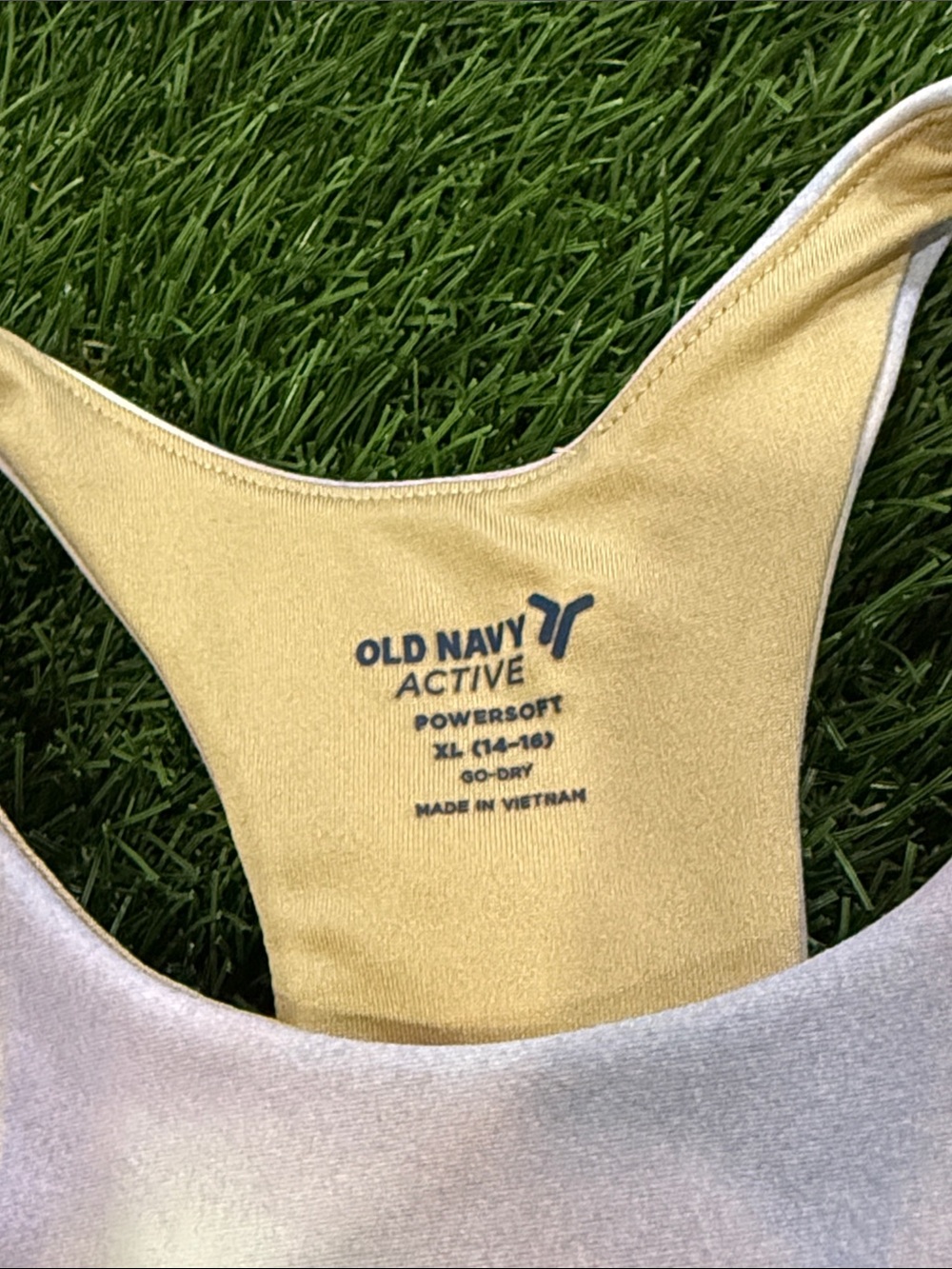 Old Navy Active Powersoft Tank with Built in Bra - Picture 2 of 4